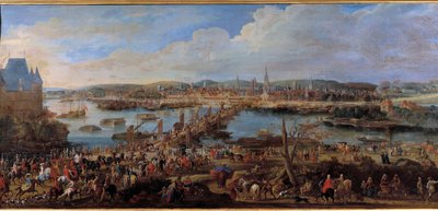サン・セヴェールから見たルーアンの街の眺め ピエール・ドニ・マルタン（1663-1742）作 18世紀 日0.78x1.98 m ルーアン美術館 作： Pierre Denis Martin