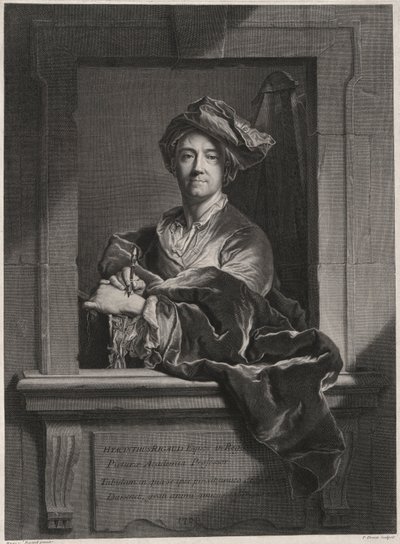 イアサント・リゴー (1659-1743) 作： Pierre Drevet