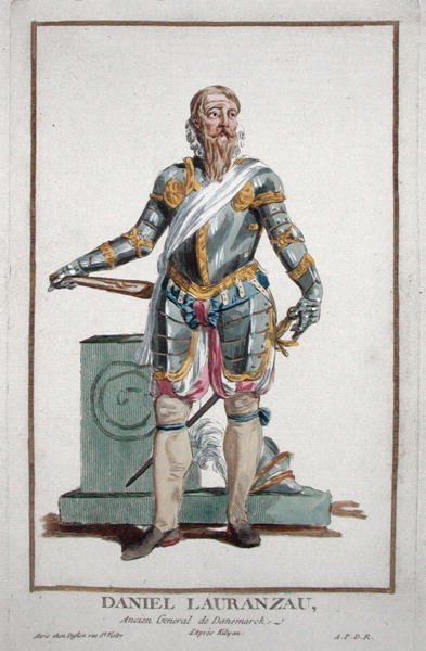 ダニエル・ローレンザ「Receuil des Estampes, Representant les Rangs and les Dignites, suivant le Costume de toutes les Nationes Existantes」（1780年刊）より（手彩色のエングレービング 作： Pierre Duflos