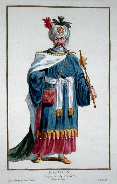1780年に出版された「Recuil des Estampes, representant les Rangs and