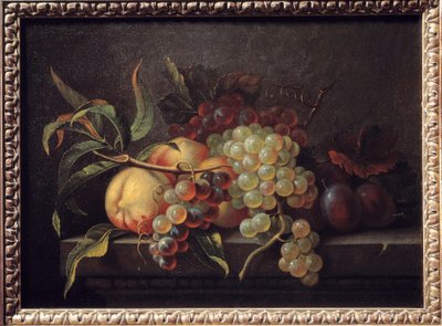 テーブルの上の果物ピエール・デュプイ（1610-1682）による絵画 作： Pierre Dupuis