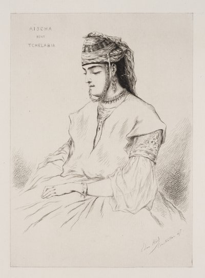 アイシャ・ベント・チェラビア 作： Pierre Edmond Alexandre Hedouin