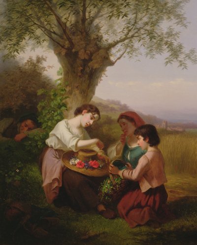 麦わら帽子 作： Pierre Edouard Frere