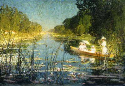水上 作： Pierre Eugene Montezin
