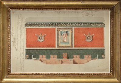司法裁判所大法廷の装飾プロジェクト 作： Pierre Francois Leonard Fontaine