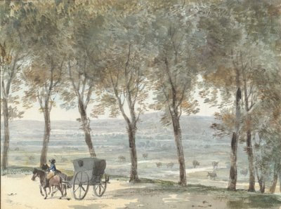 シャトー ドゥ城への旅のスケッチブック、1811 年。 作： Pierre Francois Leonard Fontaine