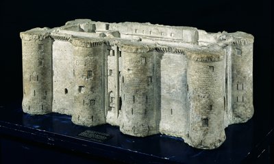 バスティーユの石で作られたバスティーユの模型 作： Pierre Francois Palloy
