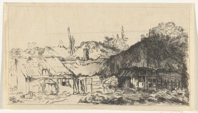 未完成の風景 作： Pierre François Basan (workshop of)