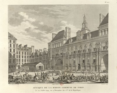 パリ・コミューンへの攻撃 作： Pierre Gabriel Berthault