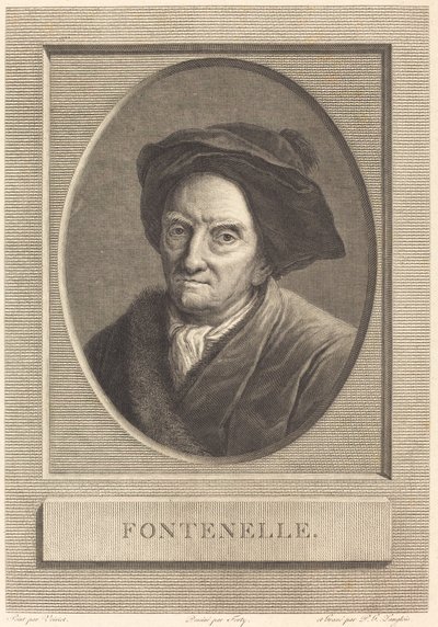 フォンテネル 作： Pierre Gabriel Langlois after Guillaume Voiriot after Jean Jacques Forty