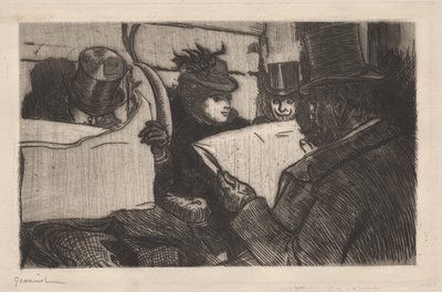 イブニングトレイン 作： Pierre Georges Jeanniot