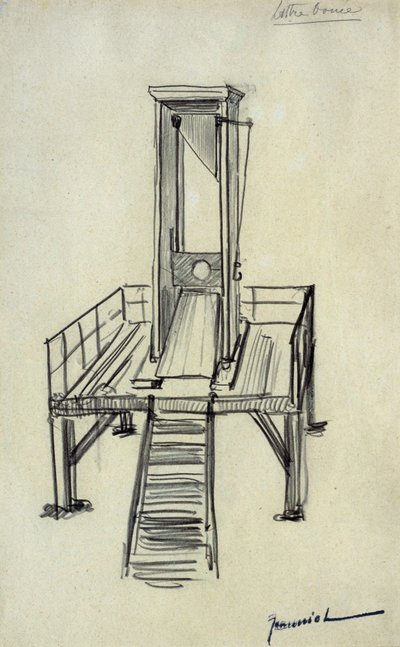 ギロチン 作： Pierre Georges Jeanniot