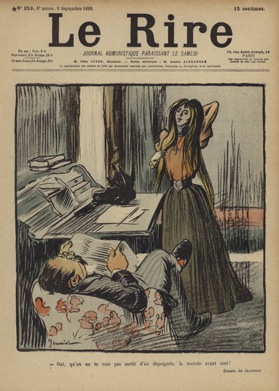 ル・リールのイラスト 作： Pierre Georges Jeanniot