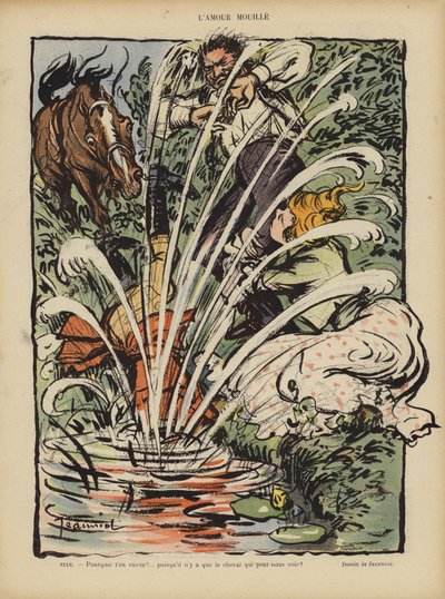 ル・リールのイラスト 作： Pierre Georges Jeanniot