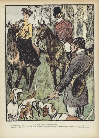 ル・リールのイラスト 作： Pierre Georges Jeanniot