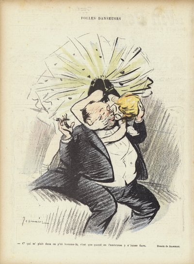 ル・リールのイラスト 作： Pierre Georges Jeanniot