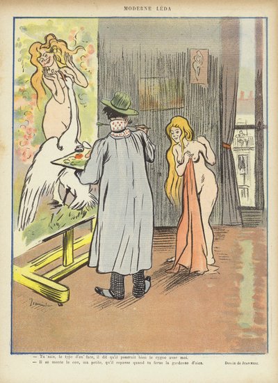 ル・リールのイラスト 作： Pierre Georges Jeanniot