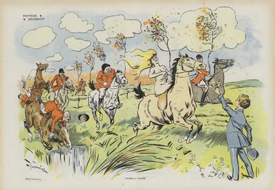 ル・リールのイラスト 作： Pierre Georges Jeanniot