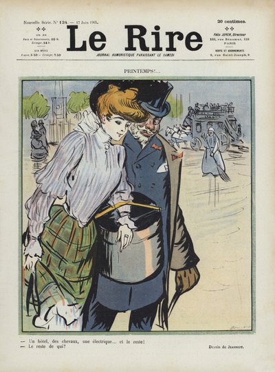ル・リールのイラスト 作： Pierre Georges Jeanniot