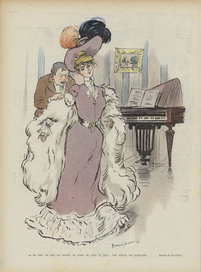 ル・リールのイラスト 作： Pierre Georges Jeanniot