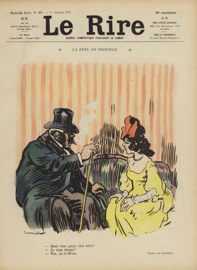 ル・リールのイラスト 作： Pierre Georges Jeanniot
