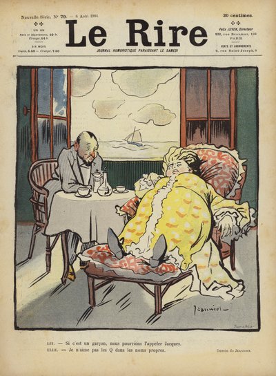 ル・リールのイラスト 作： Pierre Georges Jeanniot
