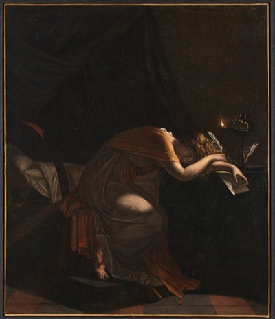 ソフォニズバの死」1810年頃 作： Pierre Guérin