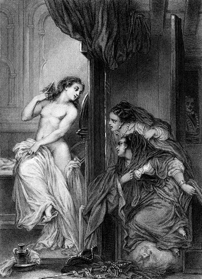 ジェニの物語』（ヴォルテール著 作： Pierre Gustave Eugene (1817 82) Staal