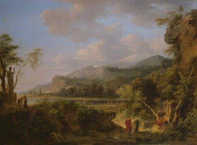 キケロアルキメデスの墓を発見、1787 作： Pierre Henri de Valenciennes
