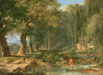 古典的な風景 作： Pierre Henri de Valenciennes