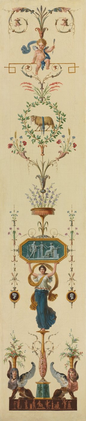装飾パネル 作： Pierre II Rousseau