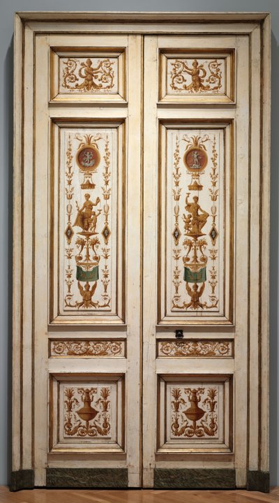 両開きドア、1790年代 作： Pierre II Rousseau