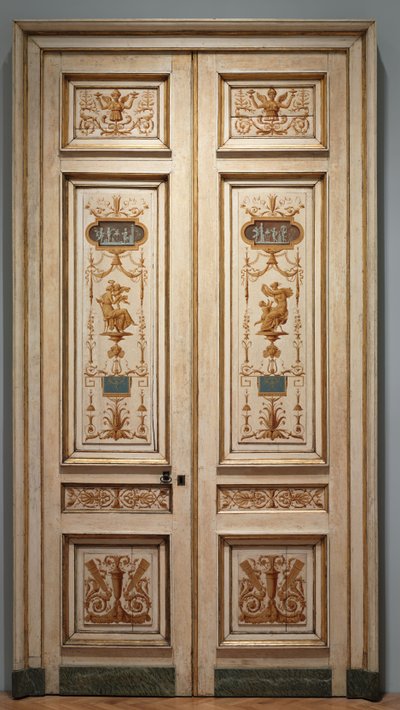 両開きドア、1790年代 作： Pierre II Rousseau