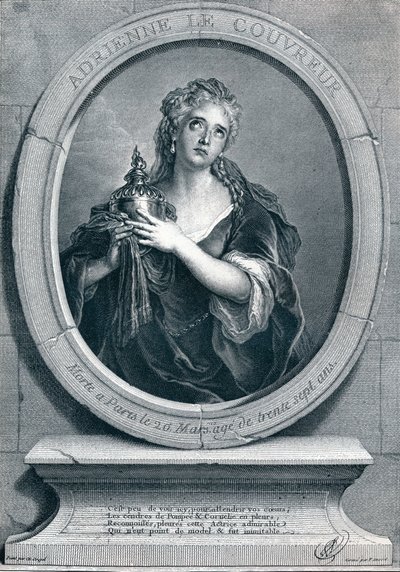 Adrienne Lecouvreur 1692-1730、Cornelia、1903 作： Pierre Imbert Drevet