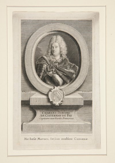 シャルル・ジュリーム・ド・シスターネ・デュ・フェイ (1662-1723) 作： Pierre Imbert Drevet
