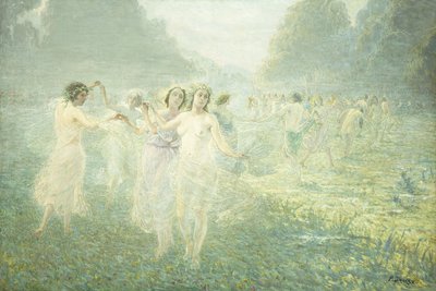 シルフの朝の踊り; シルフィードの朝のラウンド 作： Pierre Jacques Dierckx