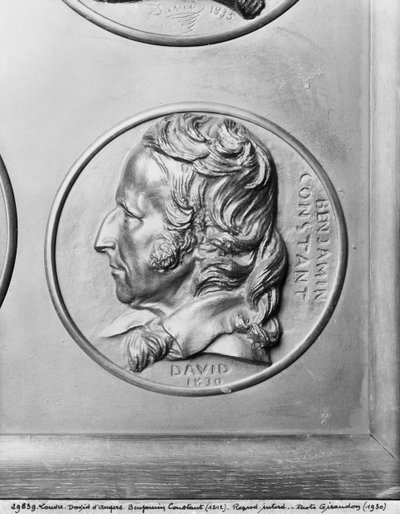 アンリベンジャミンコンスタントドレベック、1830年（ブロンズ） 作： Pierre Jean David d