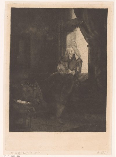 ヤン・シックスの肖像 作： Pierre Jean Mariette (attributed to)