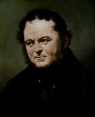 ステンドハル《肖像》1839年（油彩・カンヴァス） 作： Pierre Joseph Dedreux Dorcy