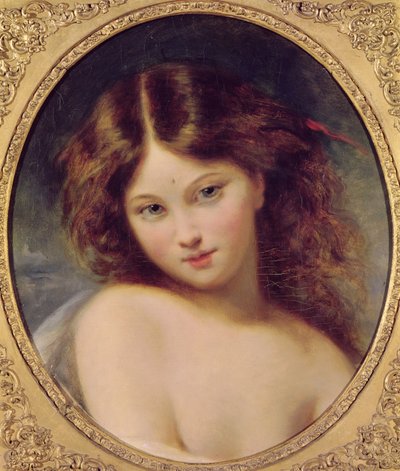 若い女の子の頭 作： Pierre Joseph Dedreux Dorcy