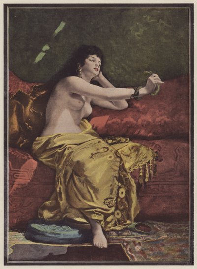 クレオパトラの死 (カラーリソ) 作： Pierre Joseph Mousset