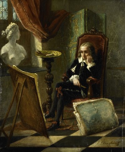 若い画家 作： Pierre Joseph Toussaint