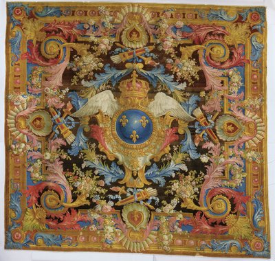 ルイ15世サヴォンネリーカーペット、1740-50 作： Pierre Josse Perrot