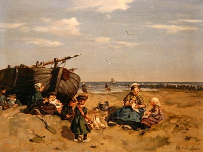 海辺の風景 作： Pierre Lacur