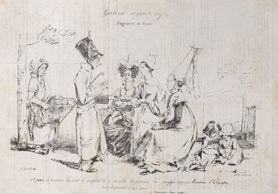 神話ギャラリー：パリスの審判、約。 1829-31。 作： Pierre Langlumé