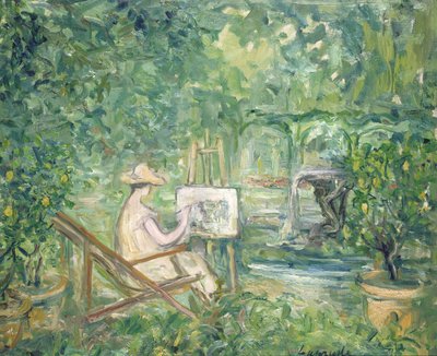 風景の中の女性の絵、1900-10 作： Pierre Laprade