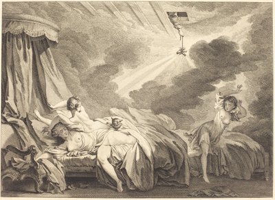 花火 作： Pierre Laurent Auvray after Jean Honoré Fragonard