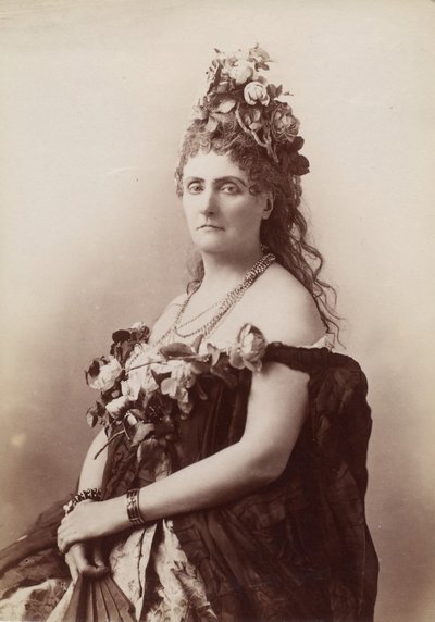 [バラのシリーズからのカスティリオーネ伯爵夫人]、1895 年。 作： Pierre Louis Pierson