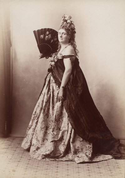 [バラのシリーズからのカスティリオーネ伯爵夫人]、1895 年。 作： Pierre Louis Pierson