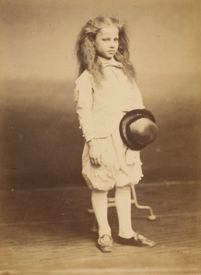 ホワイトチャイルド、1860年代。 作： Pierre Louis Pierson